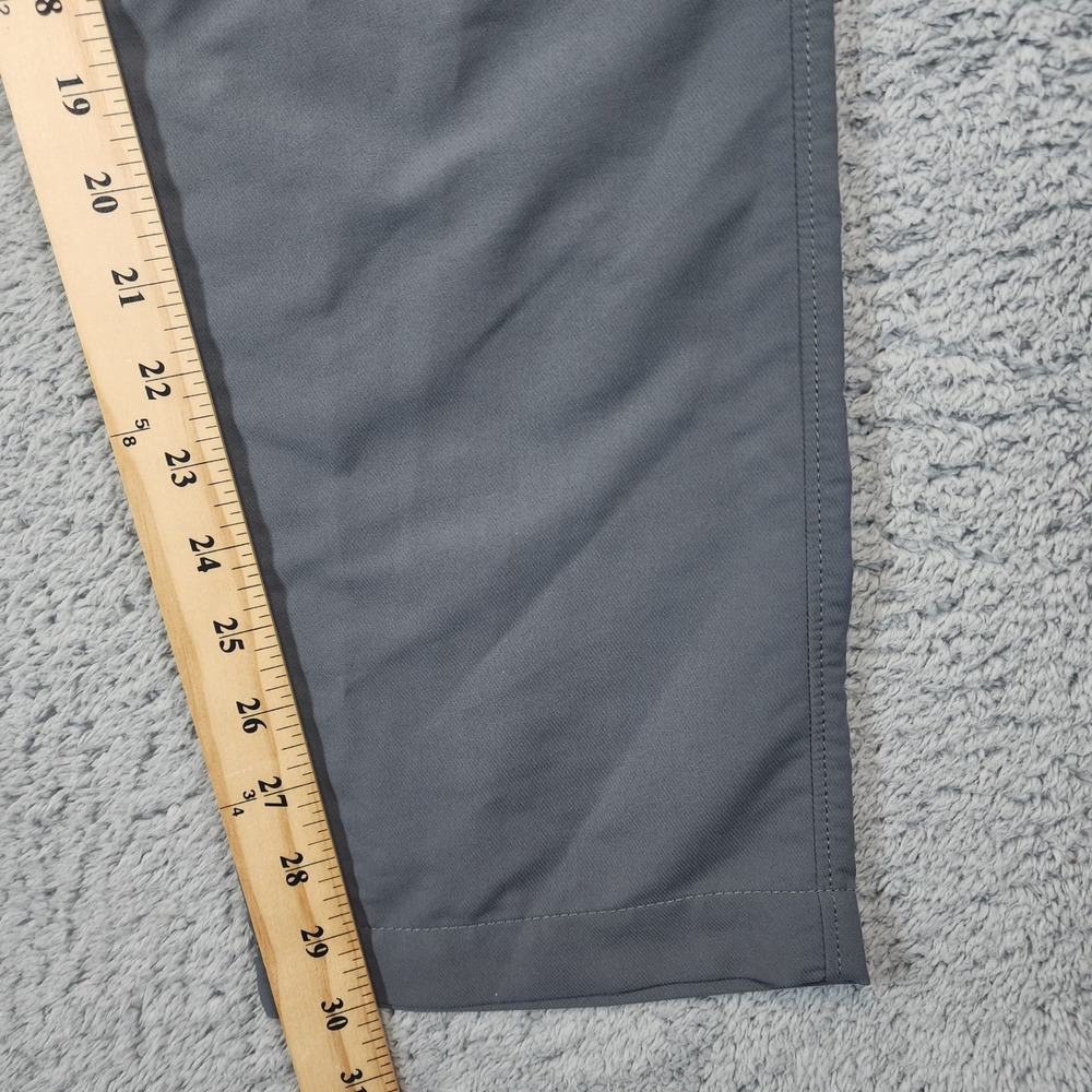 Under Armour Performance Pants Mens 30x30 Gray Golf Chino Elastic Waist Stretch - Picture 9 of 11